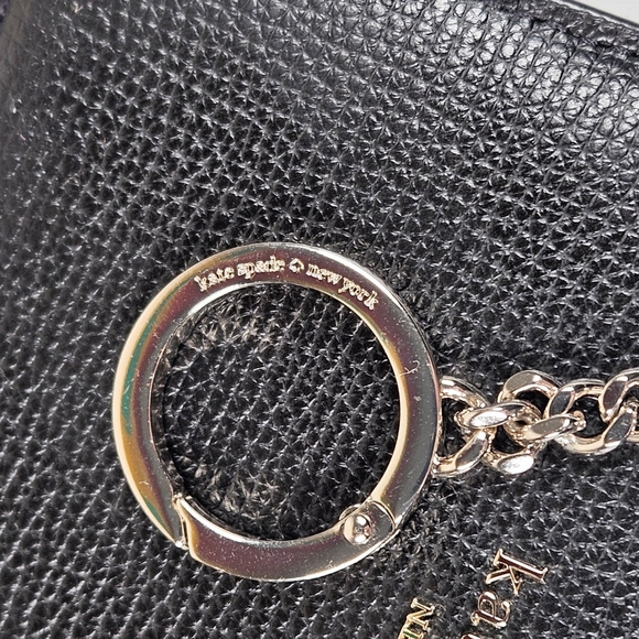 Kate Spade Madison L Zip Med Card Holder Wallet Key Chain - Picture 5 of 7